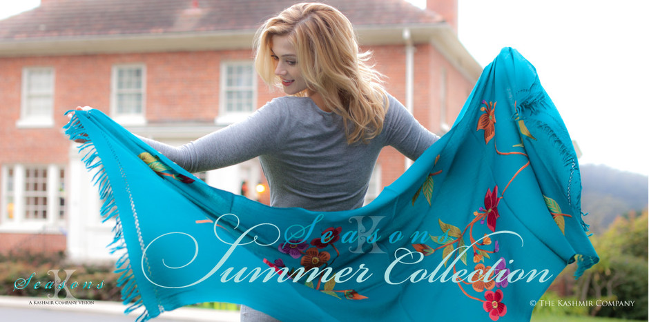 Summer collection Seasons by Kashmir Company Summer Love, Midnight Kisses. Shooting stars. Secret Wishes ... 