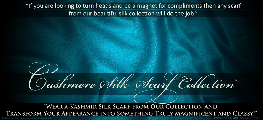 The Cashmere Silk Scarf Collection